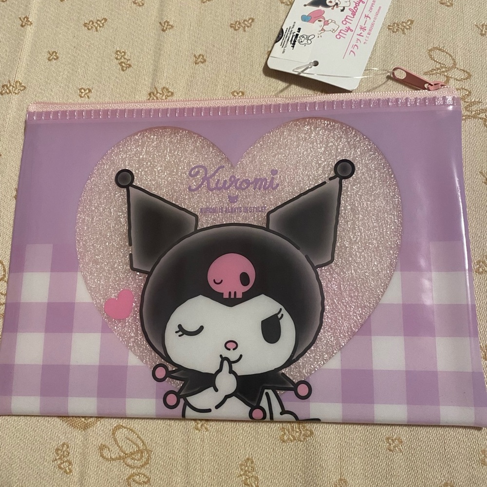 Kuromi My Melody plastic pouch